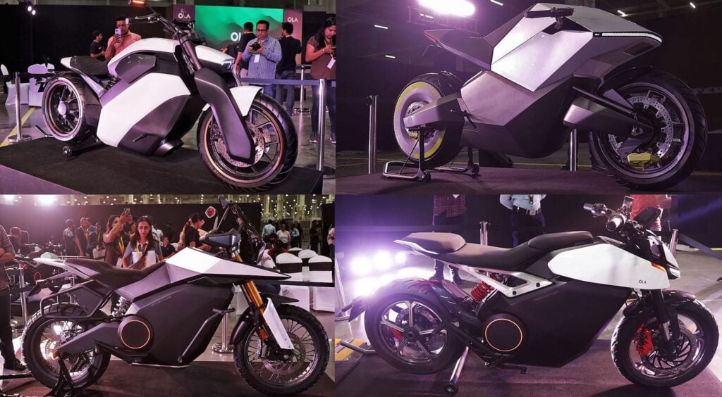 Ola Electric Showcases New Electric Motorcycles at MotoGP Bharat 2023