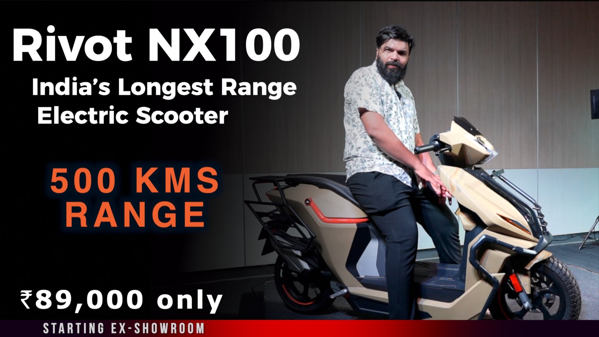 Rivot NX100 Electric Scooter