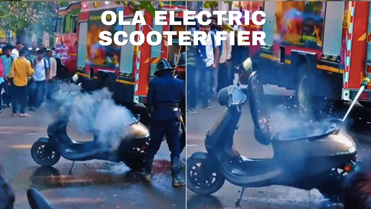 Ola electric scooter fier