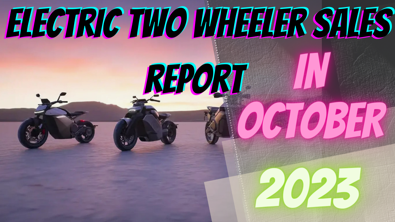 electric two wheler sales report