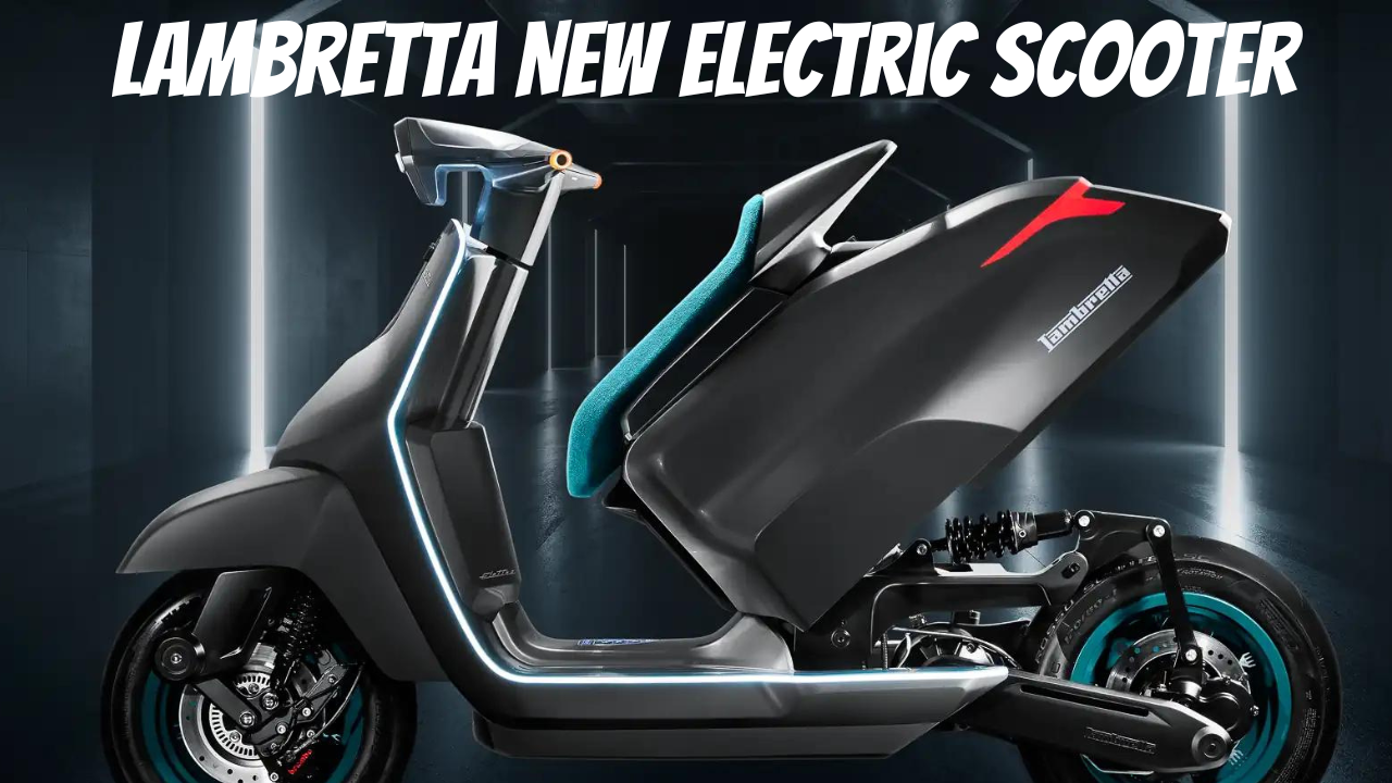 Lambretta New Electric Scooter - Unveiled at EICMA- 2023 - Electric India  Today